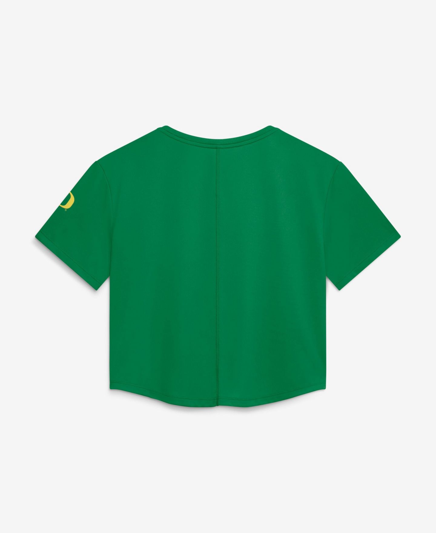 Женский топ Nike Green Oregon Ducks Premium Performance Dri-FIT Cropped — фото 2