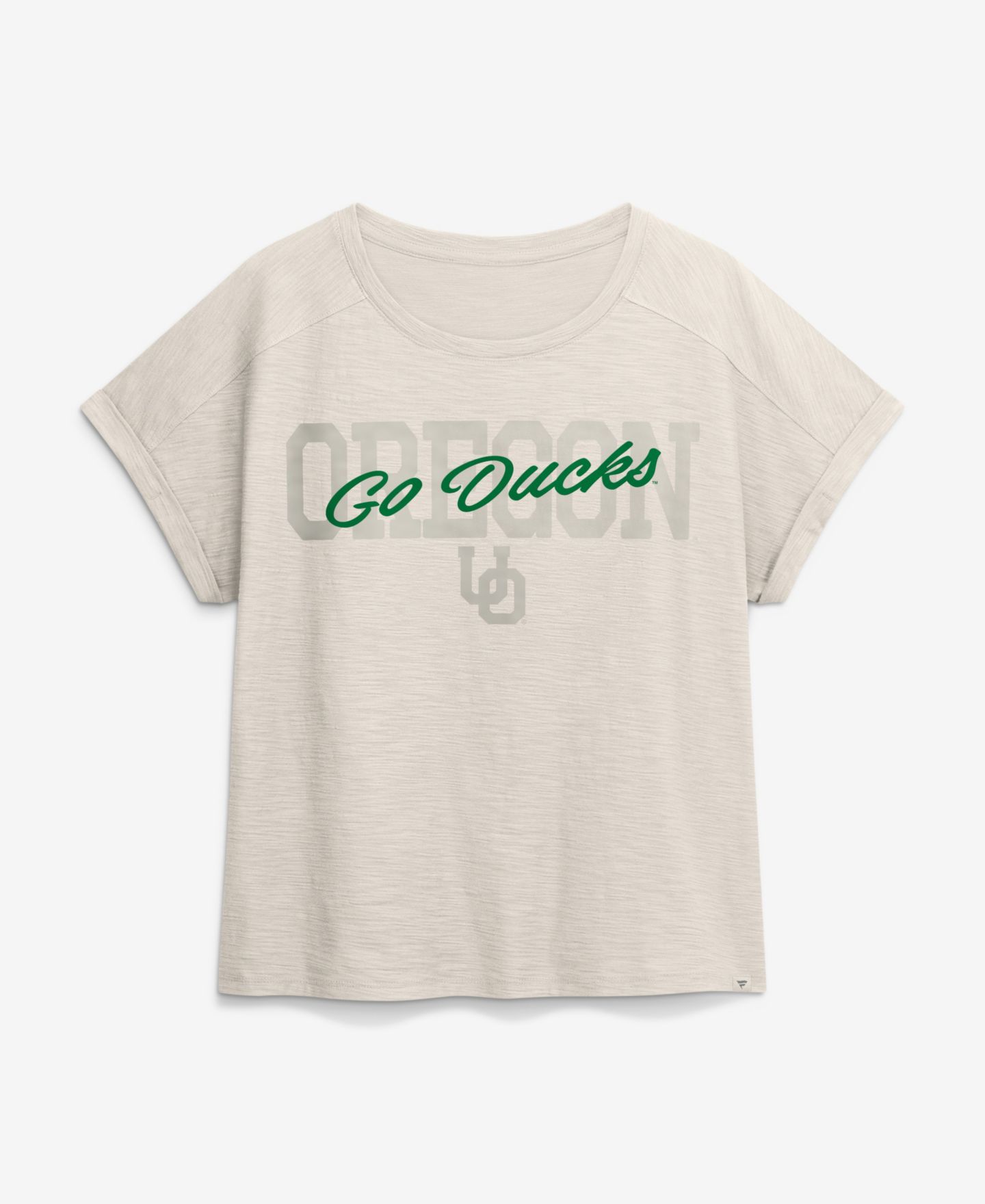 Женская футболка Fanatics Natural Oregon Ducks Hometown Premium Oversized Boxy — фото 1