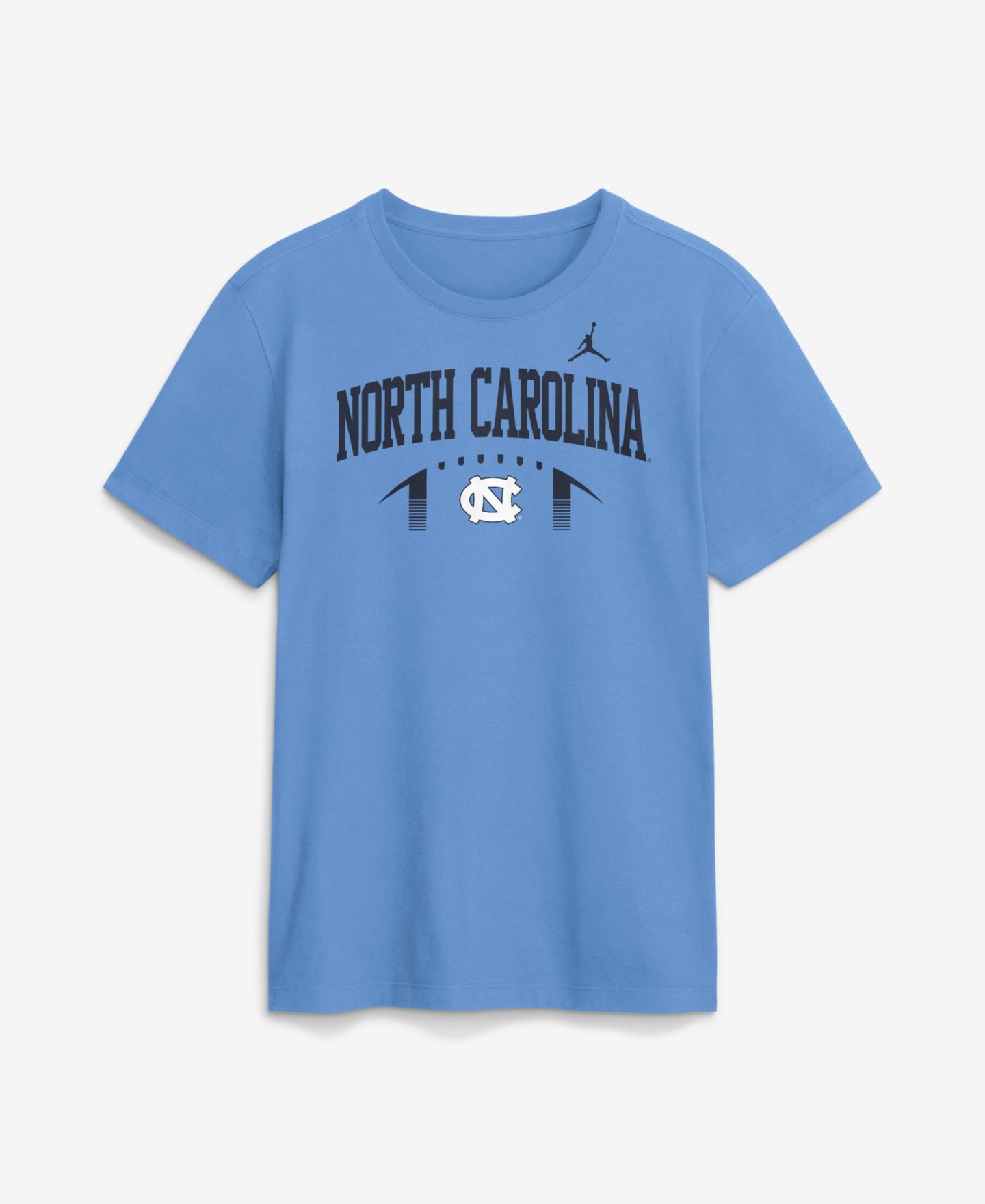 Мужские футболки Jordan Carolina Blue North Carolina Tar Heels Primetime Football Icon — фото 1