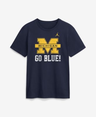 Men's Navy Michigan Wolverines Primetime Logo Mantra T-Shirt