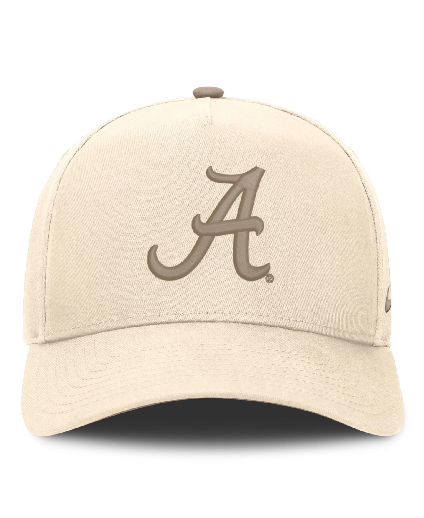 Мужская кепка Nike Natural Alabama Crimson Tide Rise Adjustable Hat — фото 5