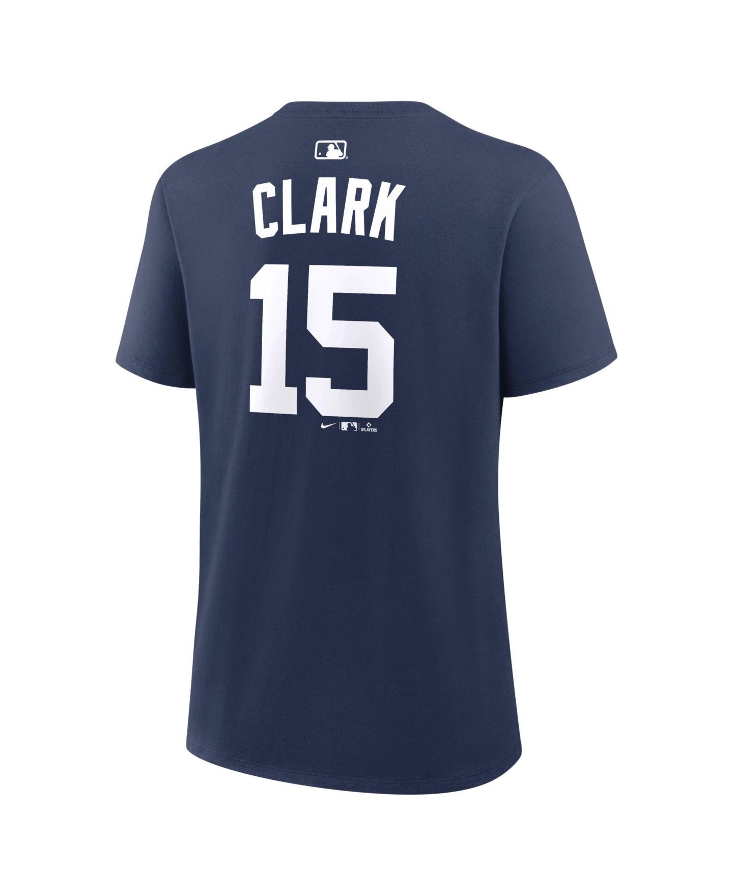 Женская футболка Nike Max Clark Navy Detroit Tigers Name & Number — фото 4