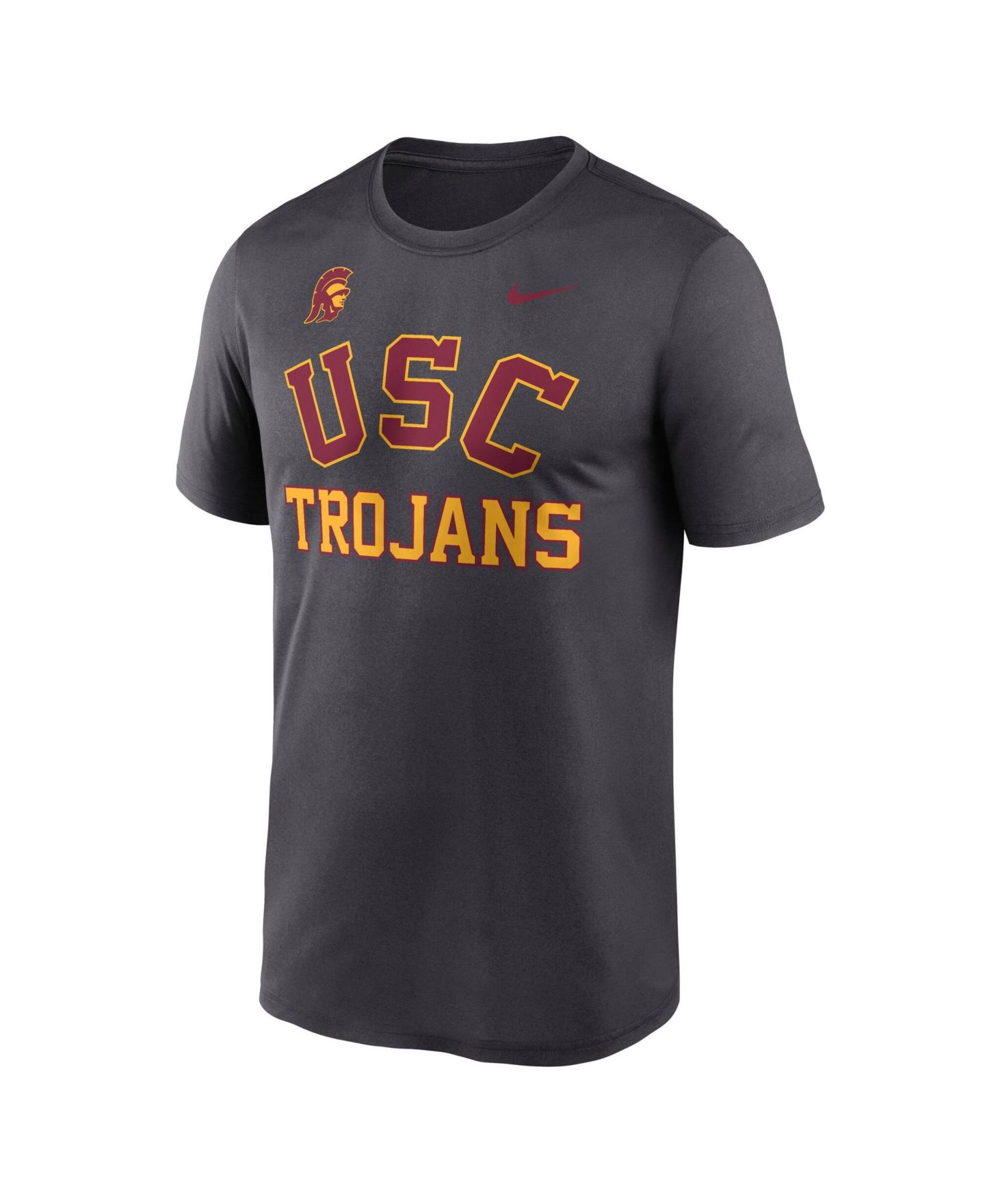 Мужская футболка Nike Anthracite USC Trojans Primetime Arch Mantra Legend Dri-FIT — фото 4