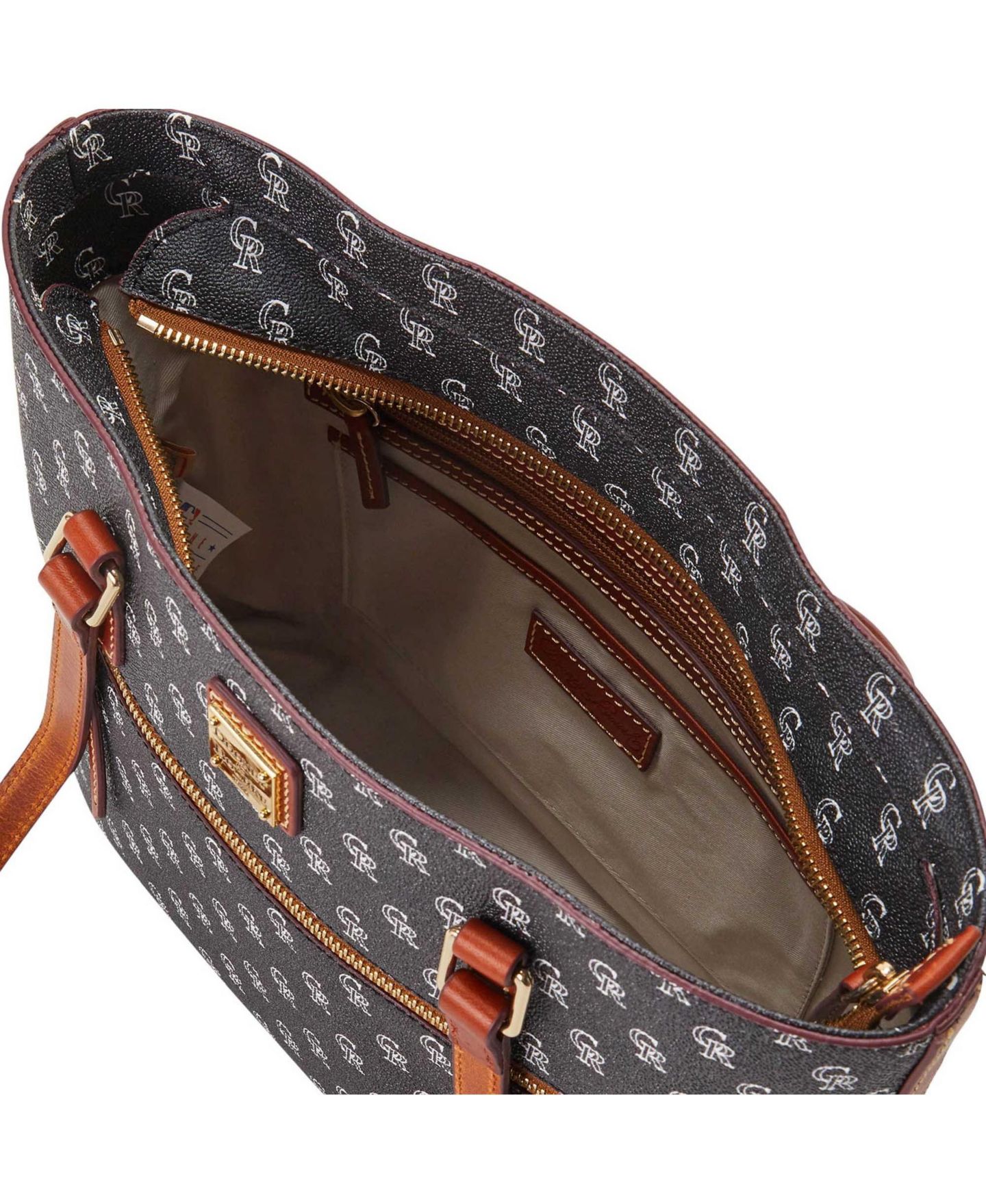 Женская сумка Dooney & Bourke Colorado Rockies Signature Shopper Purse — фото 3