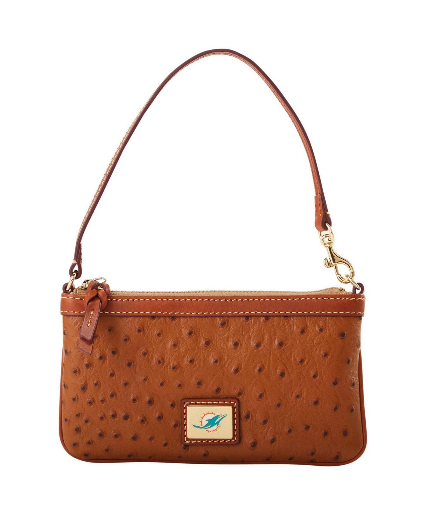 Женская сумка Dooney & Bourke Miami Dolphins Large Slim Wristlet — фото 4