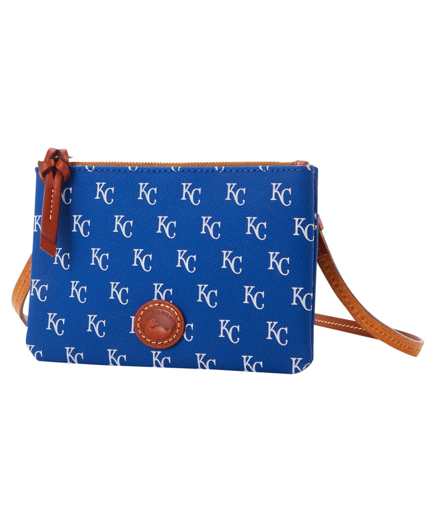 Женская сумка Dooney & Bourke Kansas City Royals Top Zip Crossbody Purse — фото 3