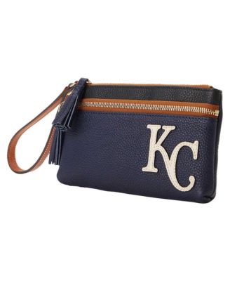 Kansas City Royals Infield Double-Zip Wristlet