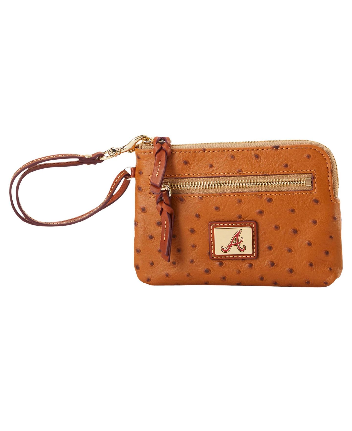 Женская сумка Dooney & Bourke Atlanta Braves Large Slim Wristlet — фото 1