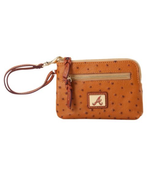 Женская сумка Dooney & Bourke Atlanta Braves Large Slim Wristlet