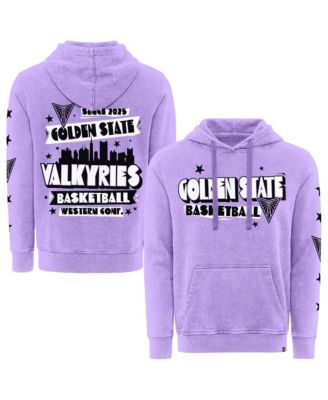 Men's and Women's  Violet Golden State Valkyries Mineral Wash Hoodie