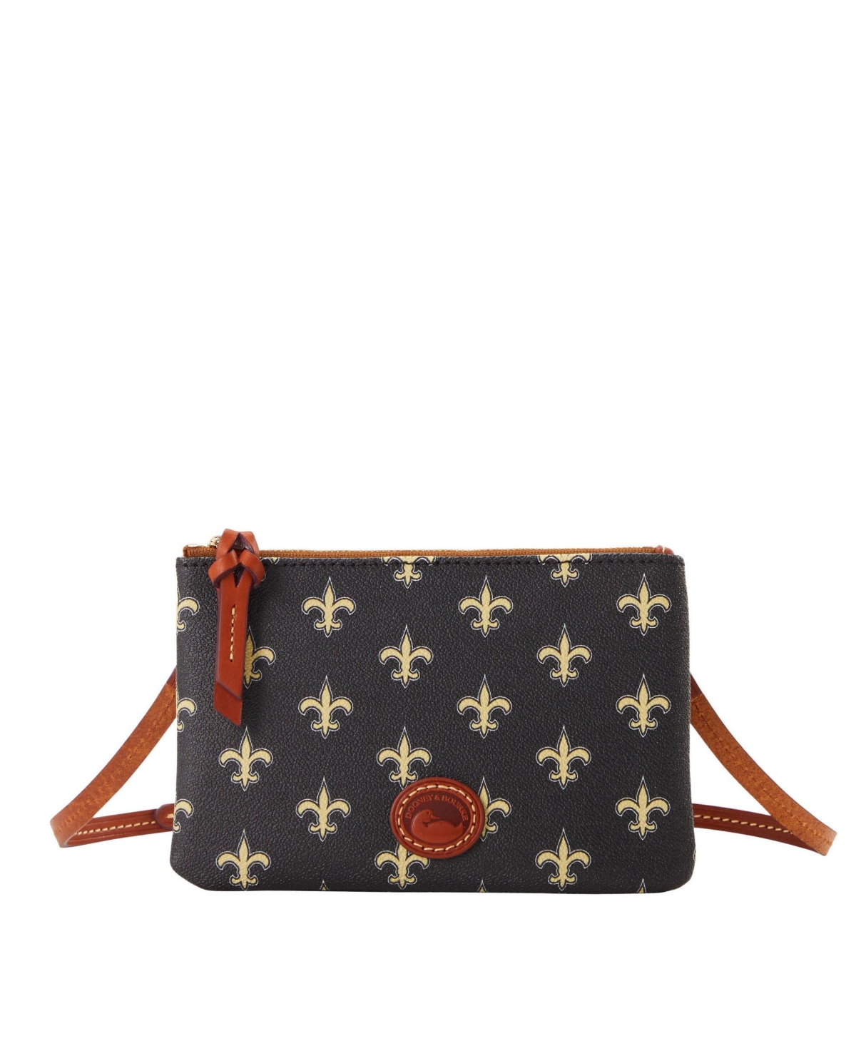 Dooney & Bourke Dooney Bourke New Orleans Saints Top Zip Crossbody Bag