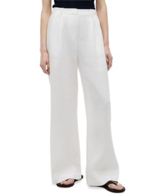Women's High-Waisted Wide-Leg Tailored Pants