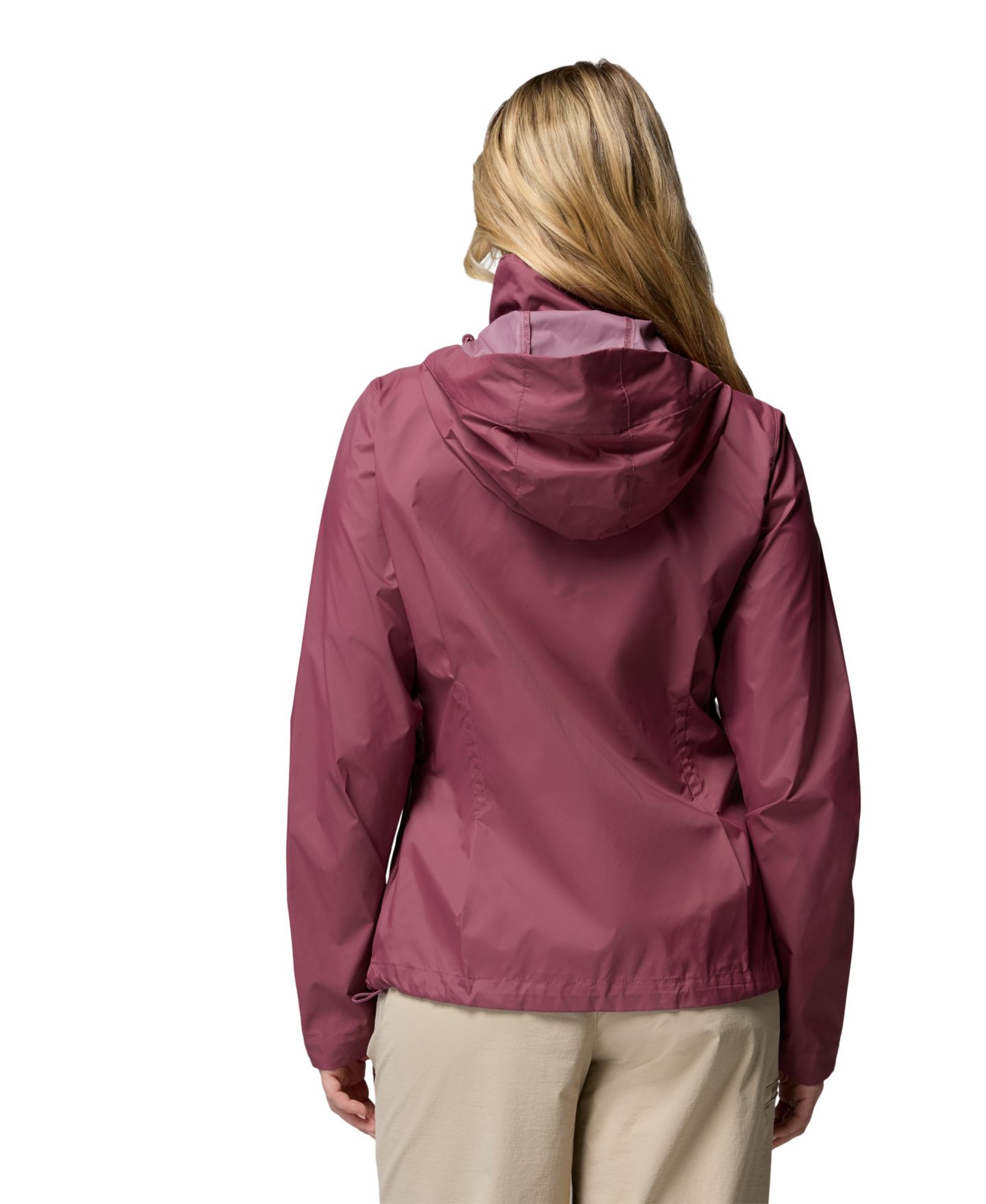 Женская куртка Columbia Switchback IV Hooded Packable, цвет: Состаренный розовато-лиловый — фото 3