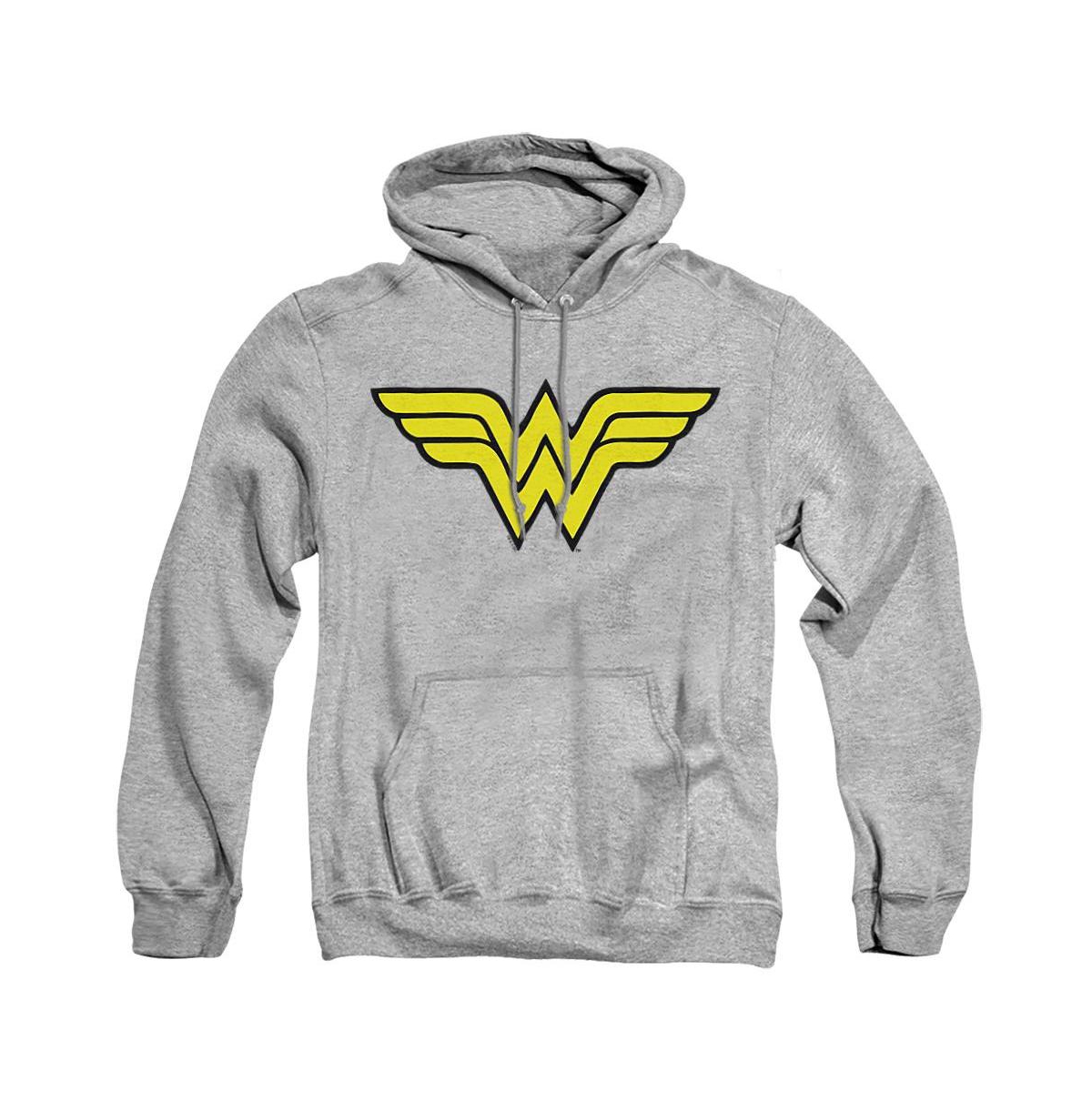 Justice League Men's Wonder Woman Logo Graphic Classic-Fit Pull-Over Hoodie
