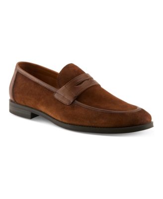 Men's Jaxon Suede Penny Loafers