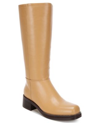 Womens Golda Knee High Block Heel Boots