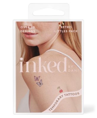 Retro Littles Temporary Tattoos
