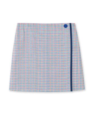 Girls' 4-16 Plaid Pull-On Skirt