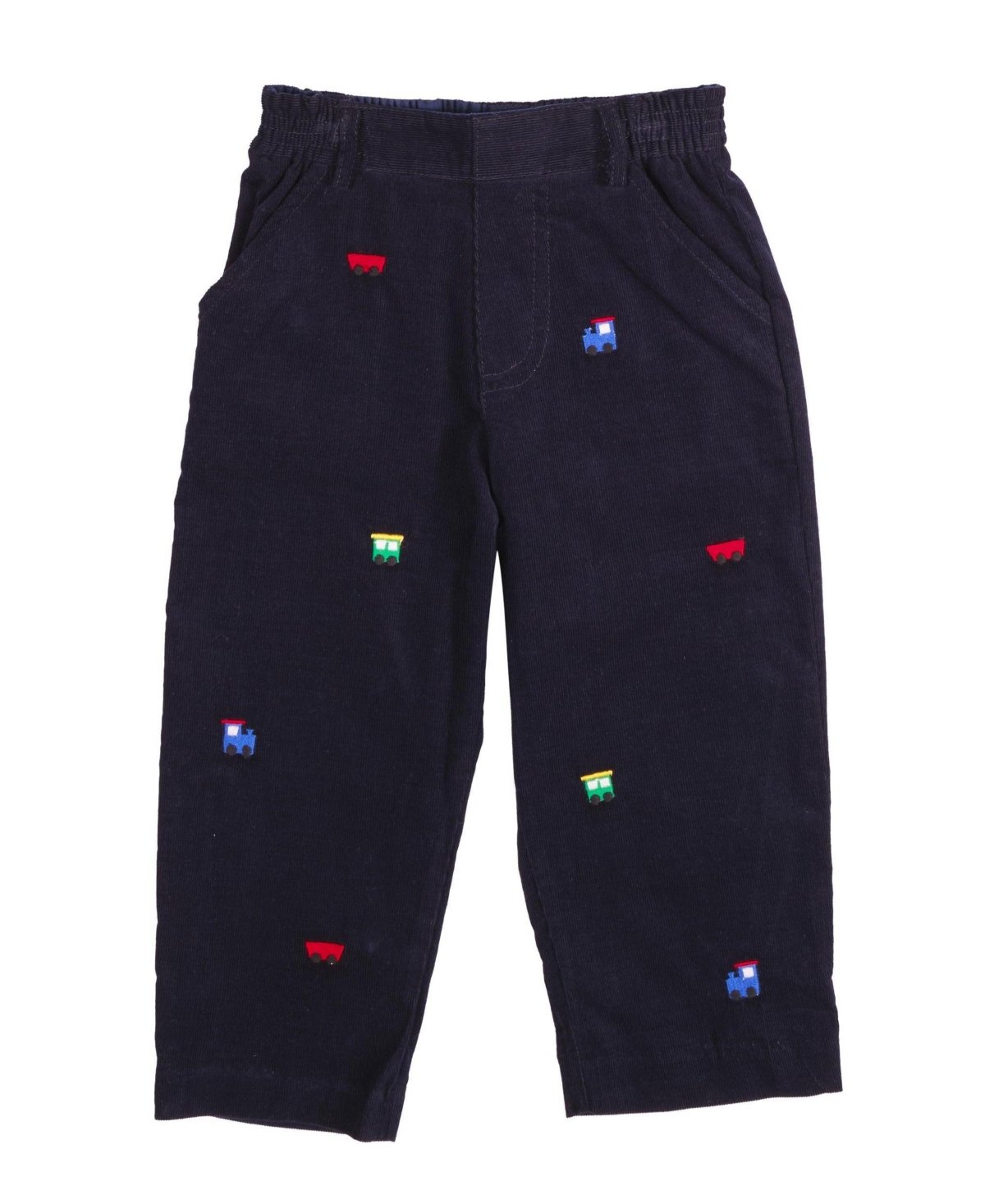 Florence Eiseman Baby Boys' Pull-On Corduroy Embroidered Pants