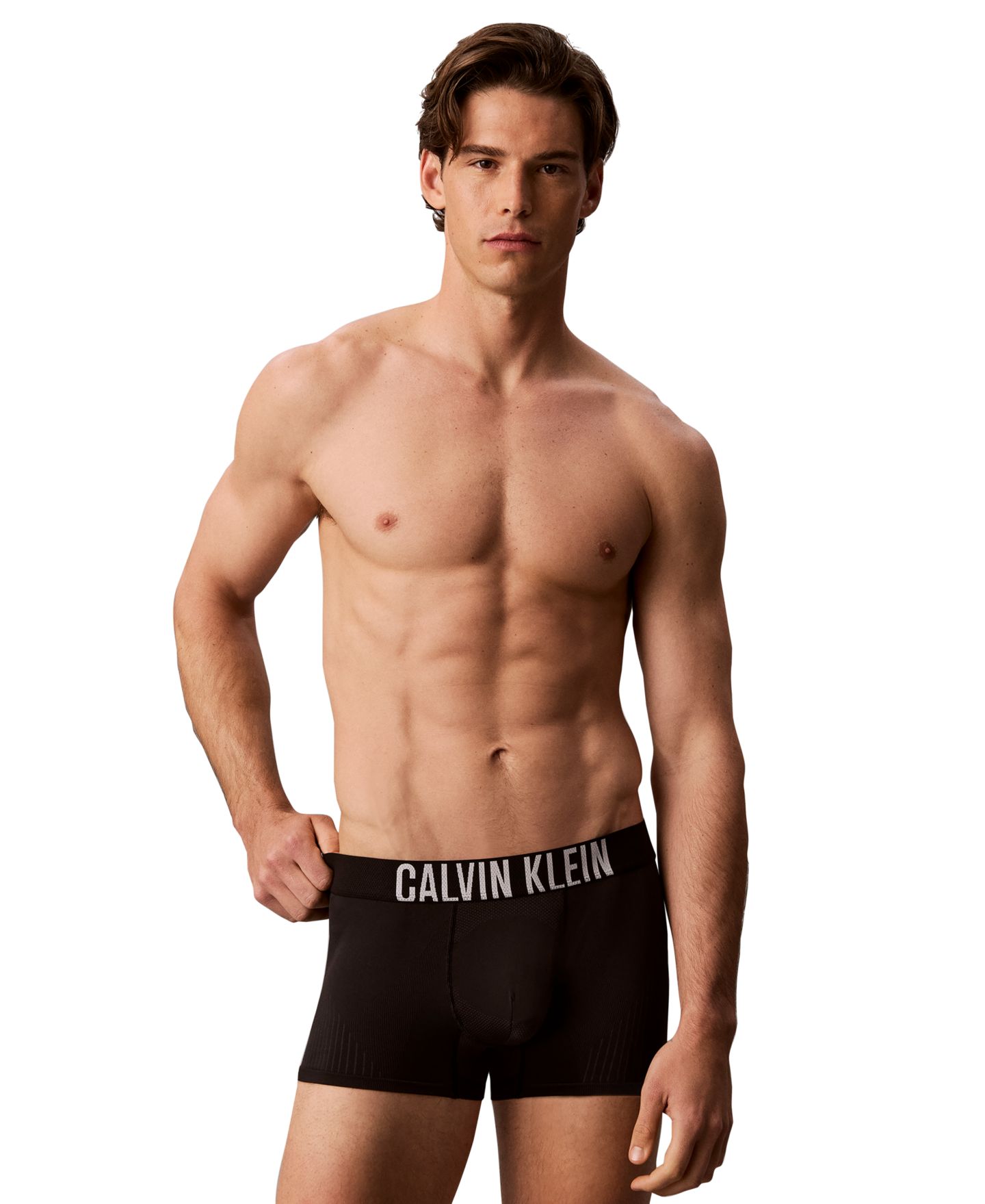 Мужские трусы-шорты Calvin Klein Intense Power Pro с низкой посадкой, цвет: Чёрный — фото 3