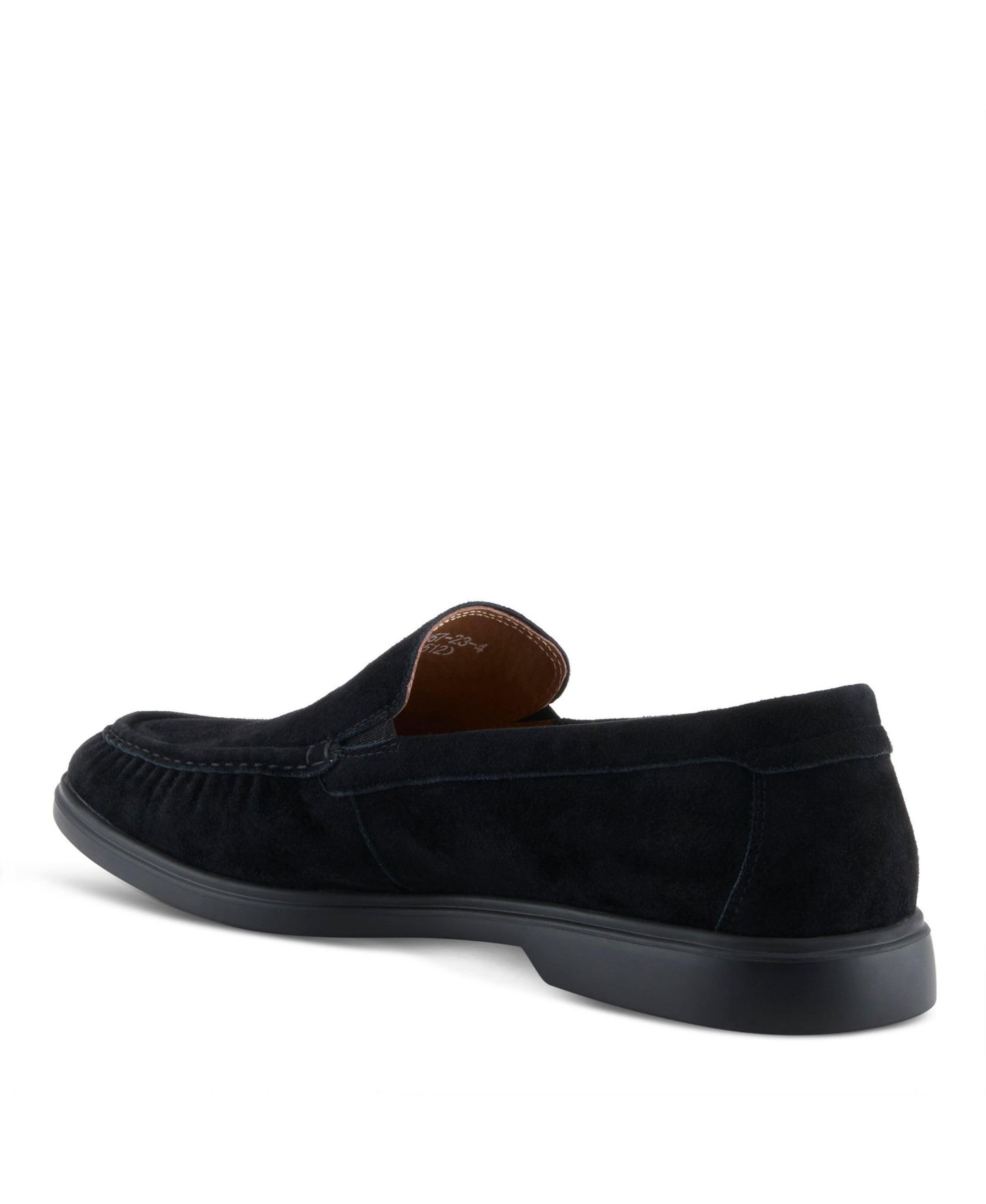 Мужские туфли Spring Step Clarent Suede Cushioned, цвет: Чёрный замшевый — фото 7