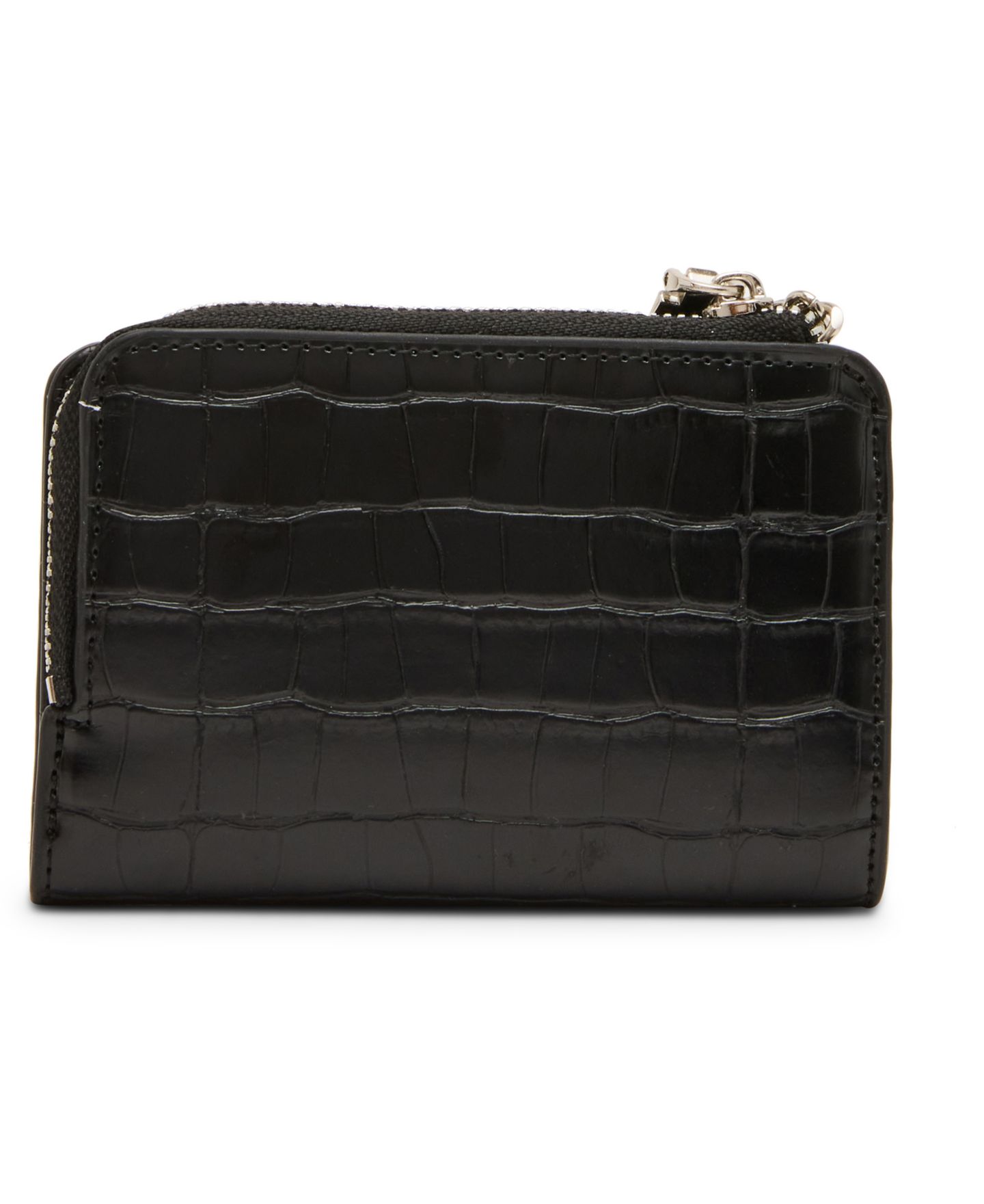 Женский кошелёк Steve Madden Sorella Snap Card Case Mini Bifold Wallet, цвет: Чёрный — фото 2
