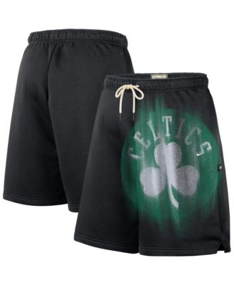 Men's Black Boston Celtics 2026 Standard Issue Practice Icon Fleece Shorts