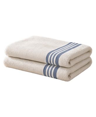 Millstreet Waffle Cotton 2-Piece Towel Set