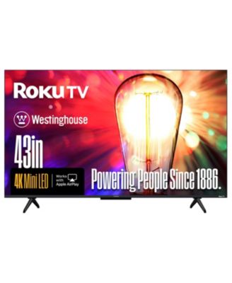 43" Mini-LED QLED 4K UHD Roku Smart TV