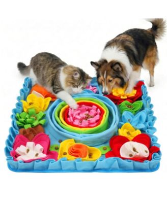 Upgraded Felt Dog Snuffle Mat Interactive Boredom Relief Feeding Game Mental Stimulation Slow Feeder