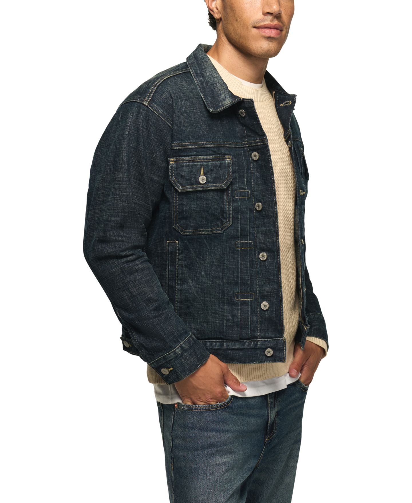 Мужская куртка Lucky Brand Legend Selvedge Denim, цвет: Dustborn — фото 3