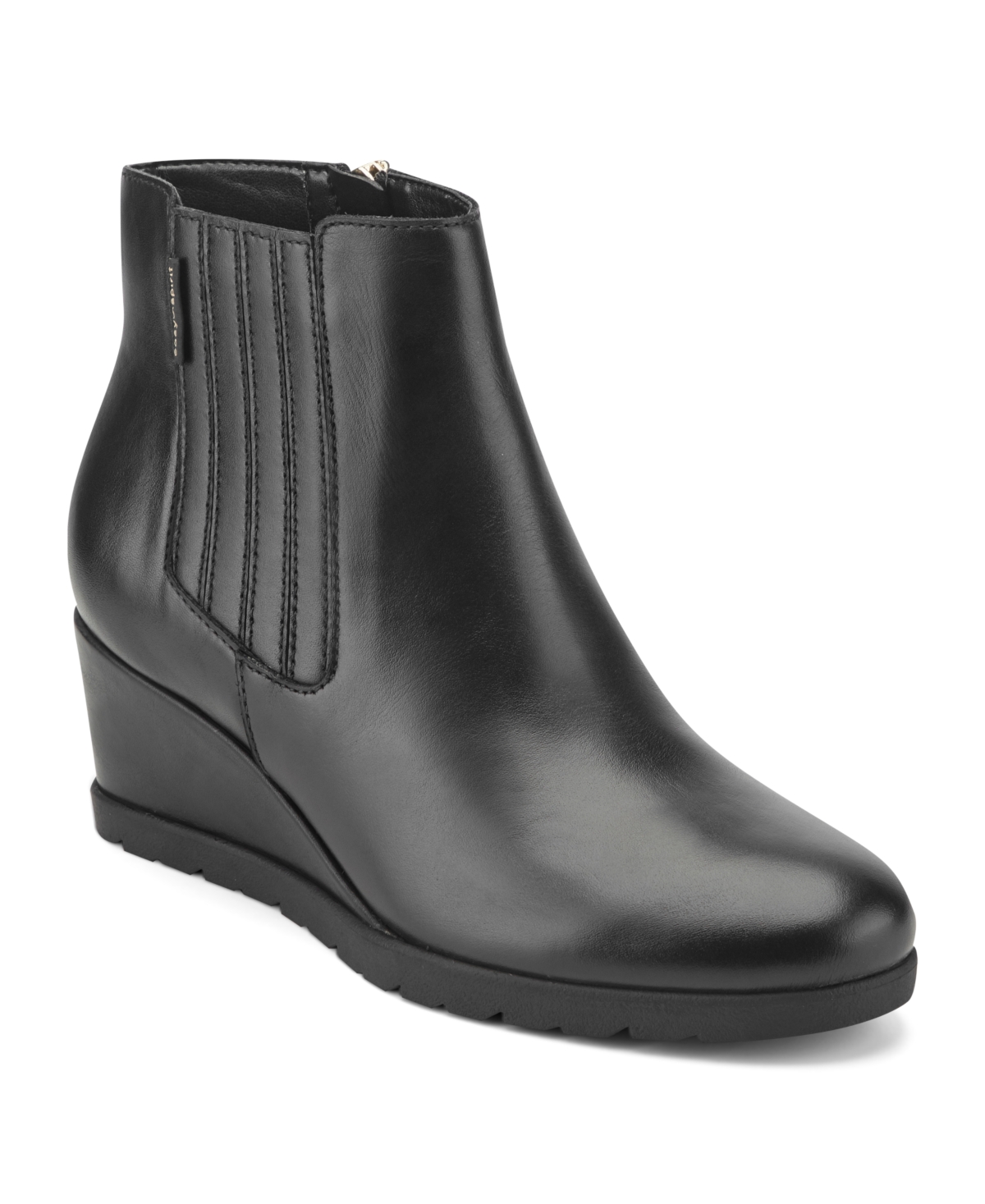 Easy Spirit Yamaira Round-Toe Wedge Booties