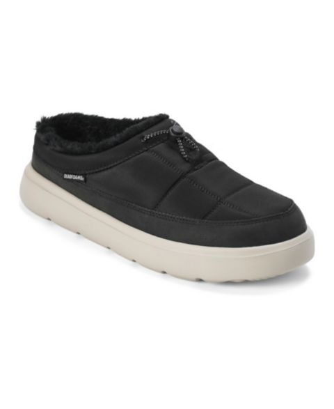 Мужские сабо Dearfoams MarshMELLOW Warmth-lined Water Repellent, цвет: Чёрный