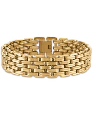 Black IP-Plated Stainless Steel Chain 8.5" Bracelet (16mm)