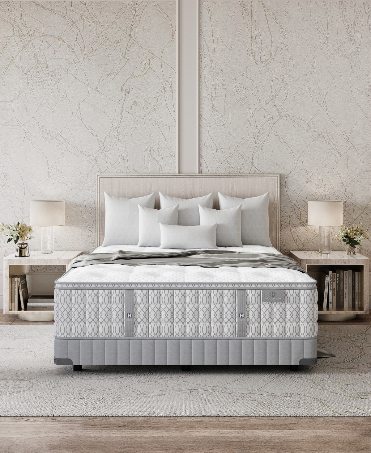 Hotel Collection by Aireloom Holland Maid 14.5" Plush Luxe Top Mattress Set, Twin Xl