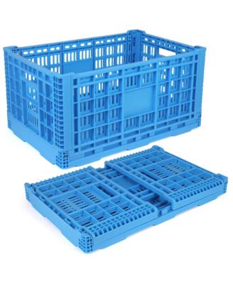 72L Collapsible Milk Crate With Handles