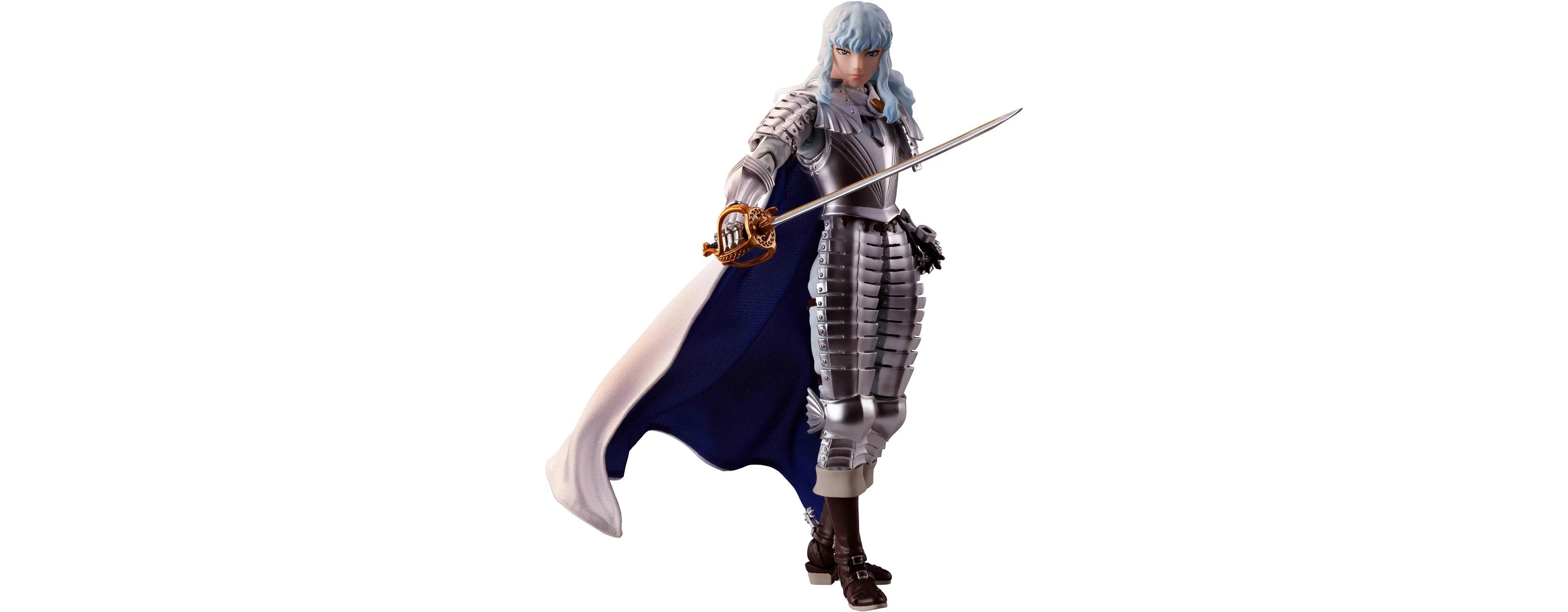 Bandai Tamashii Nations Griffith (The Band of the Hawk) 2.6" Action Figure, 15+