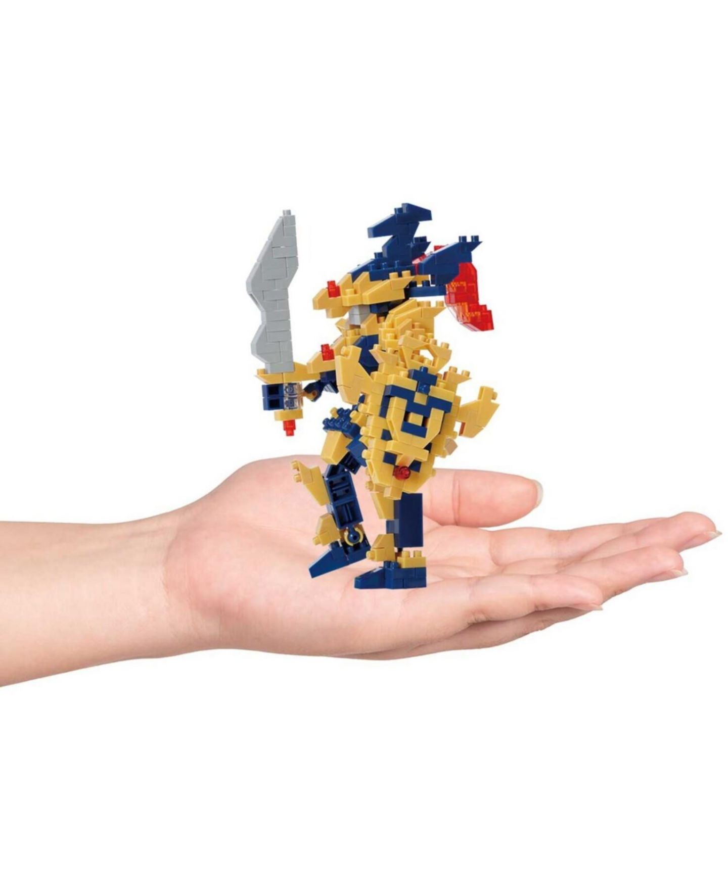 Конструктор Bandai Nanoblock Yu-Gi-Oh! Duel Monsters Black Luster Soldier, 320 деталей — фото 3