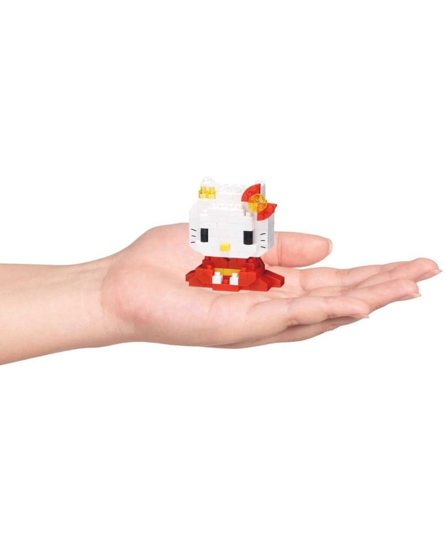 Конструктор Bandai Nanoblock Sanrio Hello Kitty в кимоно, 140 деталей, от 12 лет — фото 3