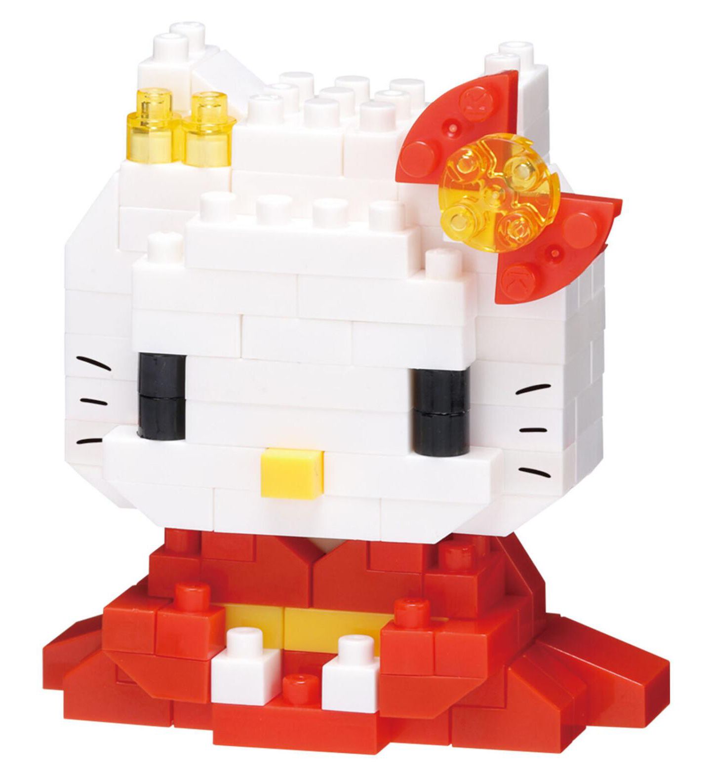 Конструктор Bandai Nanoblock Sanrio Hello Kitty в кимоно, 140 деталей, от 12 лет — фото 1