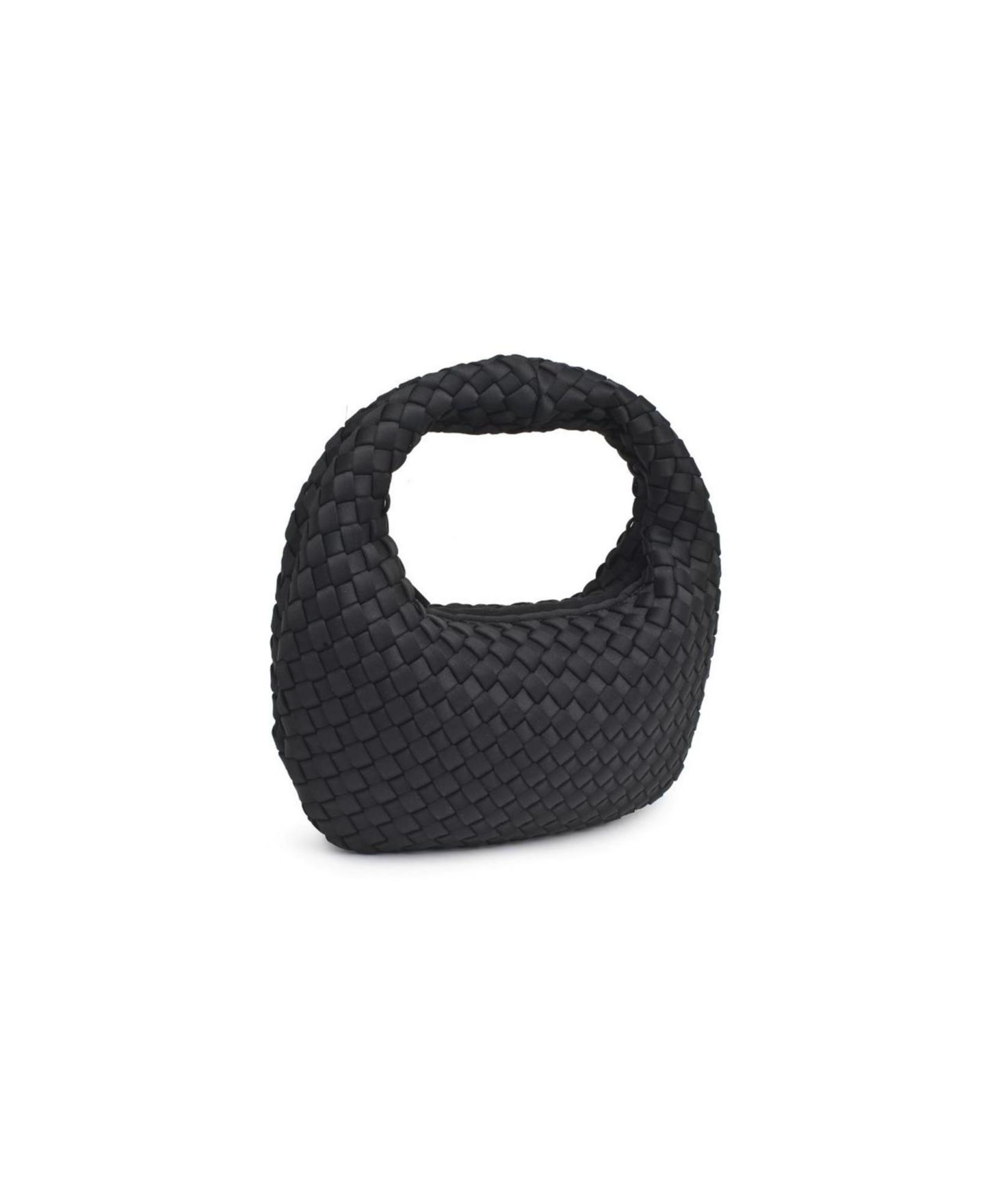 Женский клатч SOL AND SELENE Dare to Dream Woven Neoprene Small Clutch, цвет: Чёрный — фото 2