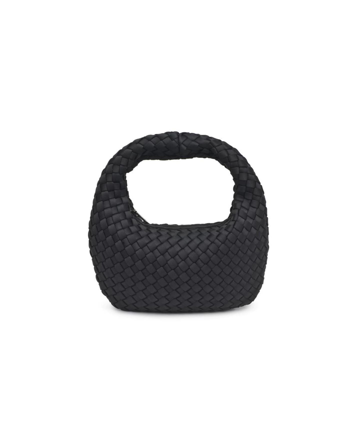 Женский клатч SOL AND SELENE Dare to Dream Woven Neoprene Small Clutch, цвет: Чёрный — фото 1
