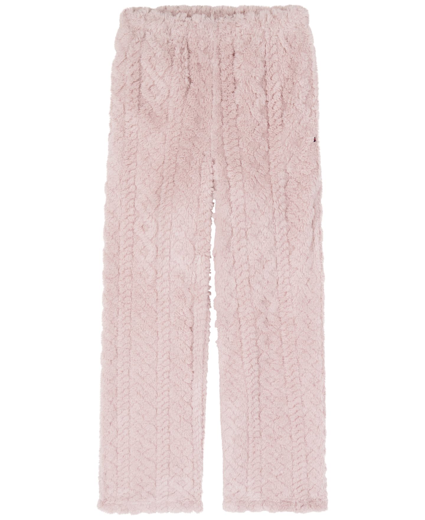 Брюки Tommy Hilfiger Sherpa Wide-Leg для девочек, цвет: Lotus — фото 1