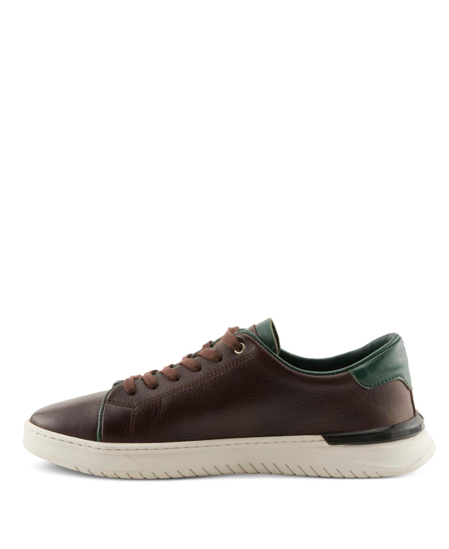 Мужские кроссовки Spring Step Luka Fashion Leather Upper, цвет: Тёмный коричневый — фото 3