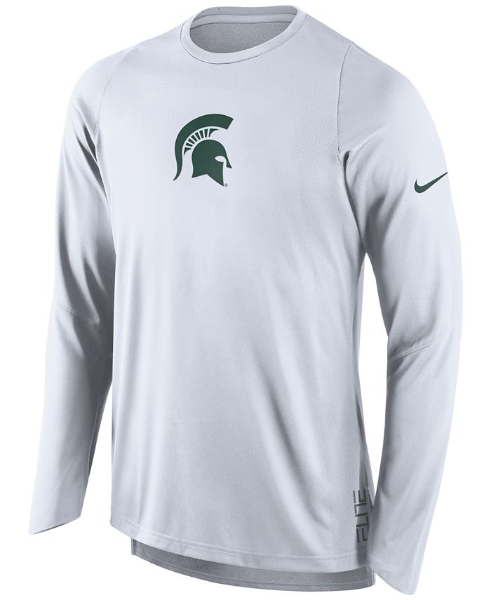 Nike Men's Michigan State Spartans Elite Shooter Long-Sleeve T-Shirt ...