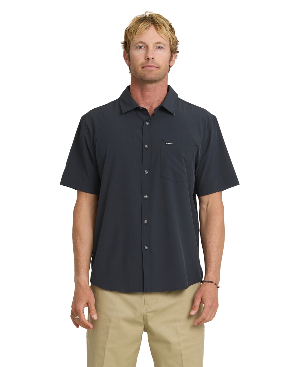 Quiksilver Men's Ridge Tech Classic Short-Sleeve Shirt