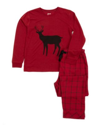 Toddler Boys' and Girls' 2T-5T Holiday Flannel-Plaid Top and Pants, 2-Piece Set