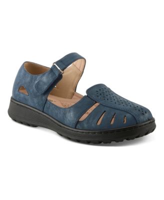 Women's Otero Mary Jane Shoes with Adjustable Hook Closure