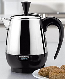  2-4 Cup Electric Percolator, Stainless Steel, FCP240