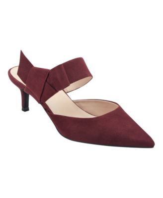 Women's Millie Bow Strap Kitten Heel Mules
